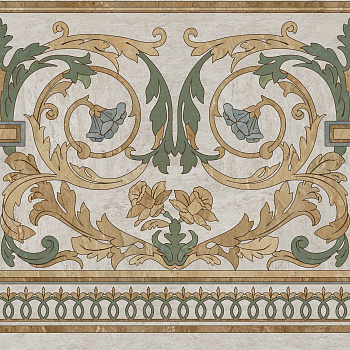 Декор Эвора продолжение угла глянцевый 60x60x0,9