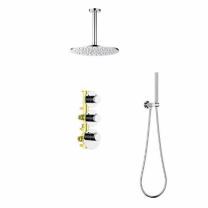 Душевая система Timo Saona SX-2399/00SM скрытого монтажа с термостатом, хром Душевая система Timo Saona SX-2399/00SM скрытого монтажа с термостатом, хром