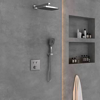 Душевой комплект VSFW-4211CH встраиваемый, 2 режима, хром Душевой комплект VSFW-4211CH встраиваемый, 2 режима, хром