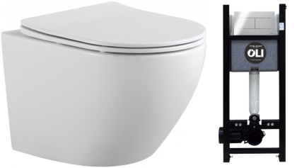 Унитаз подвесной Aquanet Rimless Cetus 2.0 W LX-1901 Унитаз подвесной Aquanet Rimless Cetus 2.0 W LX-1901