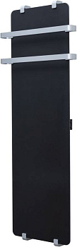 Полотенцесушитель электрический Allen Brau Infinity 120x44 с рейлингом 2.0 и креплением, серебро браш Полотенцесушитель электрический Allen Brau Infinity 120x44 с рейлингом 2.0 и креплением, серебро браш