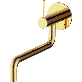 Смеситель для мойки скрытого монтажа OMNIRES Y Y1256GL (золото)