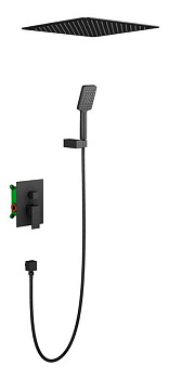 Душевая система Timo Selene SX-2029/03SM скрытого монтажа, черная матовая Душевая система Timo Selene SX-2029/03SM скрытого монтажа, черная матовая
