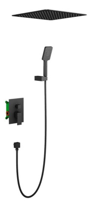 Душевая система Timo Selene SX-2029/03SM скрытого монтажа, черная матовая Душевая система Timo Selene SX-2029/03SM скрытого монтажа, черная матовая