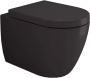 Сиденье с крышкой (soft close) Taormina/Jet Flush,дюропласт, черный матовый, A0302-004 (аналог A0300-004 (A0301-004) Сиденье с крышкой (soft close) Taormina/Jet Flush,дюропласт, черный матовый, A0302-004 (аналог A0300-004 (A0301-004)