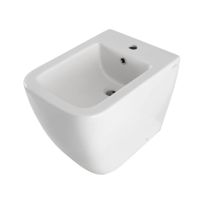 Биде приставное Allen Brau Infinity 4.21005.20 белый глянец