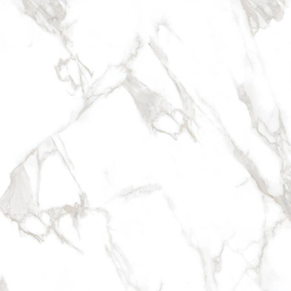 Statuario Perfect Silver Керамогранит белый 80х80 Полированный