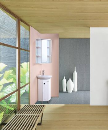 Тумба Onika Малютка 33 напольная, белая, угловая (ум. Радиан 33) Тумба Onika Малютка 33 напольная, белая, угловая (ум. Радиан 33)