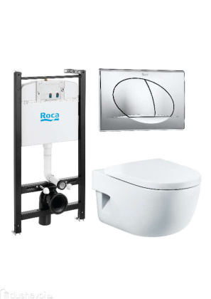 Унитаз с инсталляцией Roca Meridian 893104110