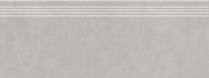 Ступень Про Догана серый светлый матовый обрезной 30x80x0,9