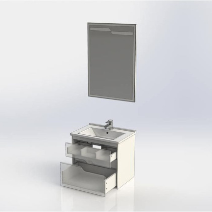 Мебель для ванной Aquanet Модена 65 белый Мебель для ванной Aquanet Модена 65 белый