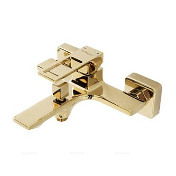 LUCE Смеситель для ванны и душа, золото LUC-VAS-ORO