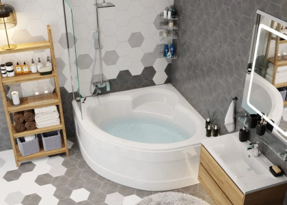 Акриловая ванна VAGNERPLAST CATALINA 146x146 Акриловая ванна VAGNERPLAST CATALINA 146x146