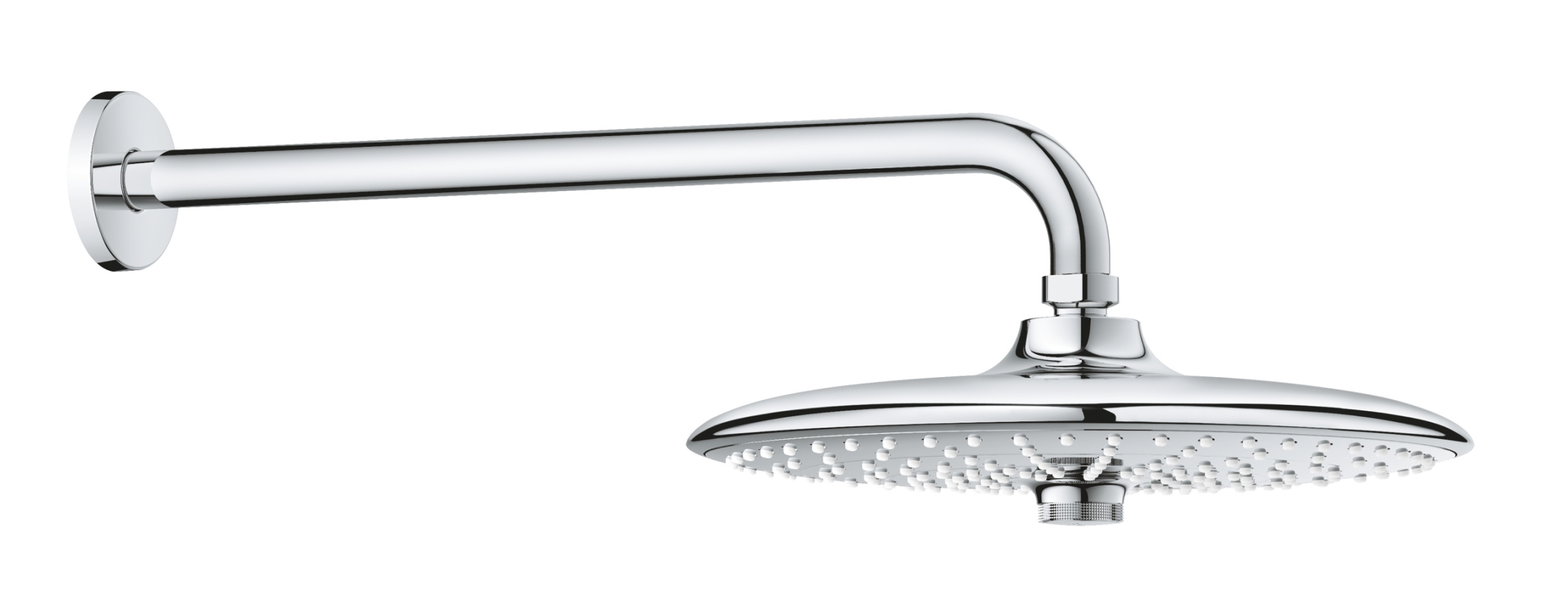 Верхний душ с душевым кронштейном 380 мм, 3 режима струи, GROHE Euphoria 260, хром, (26458000)