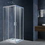 Душевой уголок Alpha VSS-3AL800CL, 800*800, хром, стекло прозрачное