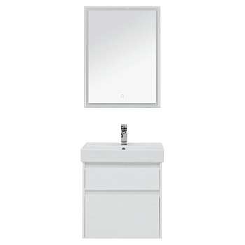 Мебель для ванной Aquanet Nova Lite 60 белый (2 ящика) Мебель для ванной Aquanet Nova Lite 60 белый (2 ящика)