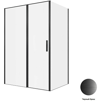 Душевой уголок Allen Brau Priority 140x100 3.31036.BBA + 3.31048.BBA черный браш Душевой уголок Allen Brau Priority 140x100 3.31036.BBA + 3.31048.BBA черный браш