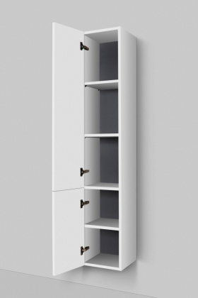 M90CHL0306WG GEM, шкаф-колонна, подвесной, левый, 30 см, двери, push-to-open, цвет: Белый, глянец M90CHL0306WG GEM, шкаф-колонна, подвесной, левый, 30 см, двери, push-to-open, цвет: Белый, глянец