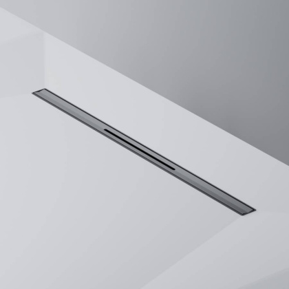 W01SC-S11-060-05BM MasterFlow Трап для душа линейный универс затвор Slim line 60см цвет черн мат W01SC-S11-060-05BM MasterFlow Трап для душа линейный универс затвор Slim line 60см цвет черн мат