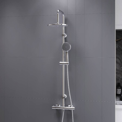 D0710400 New plus, душевая система с ТМС для душа, хром D0710400 New plus, душевая система с ТМС для душа, хром