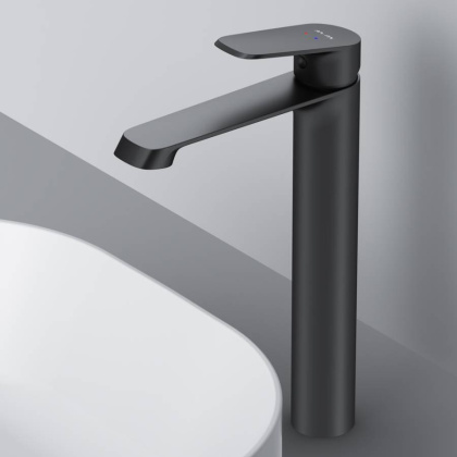 F8F92022 Func, Смеситель для умывальника высокий, Черный