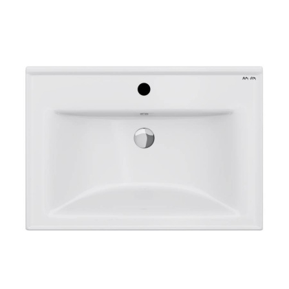 M85AWCC0652WG X-Joy, Раковина мебельная, керамическая, 65 см, встроенная, цвет: Белый, глянец M85AWCC0652WG X-Joy, Раковина мебельная, керамическая, 65 см, встроенная, цвет: Белый, глянец