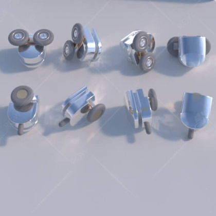 Душевой уголок RGW Classic CL-53 80х80 06095388-11 профиль Хром стекло прозрачное