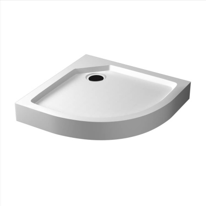 Душевой поддон полукруглый RGW SMC/R-C Белый  900x900