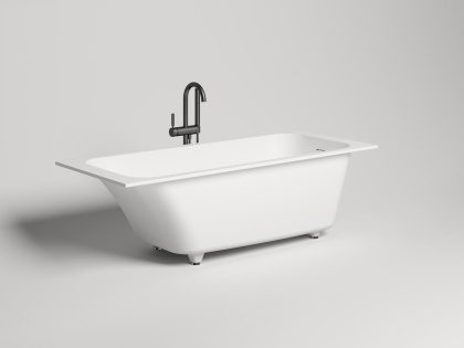 Ванна из литьевого мрамора Salini Orlanda Kit 170х80 102116M матовая Ванна из литьевого мрамора Salini Orlanda Kit 170х80 102116M матовая