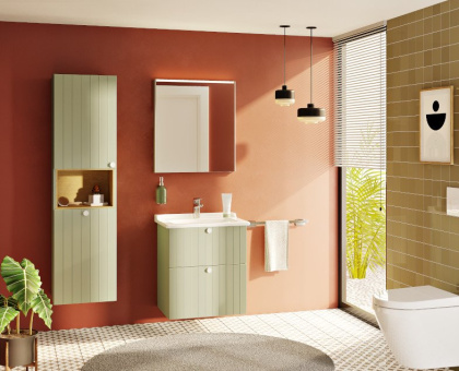 Зеркальный шкаф для ванной Vitra Core 60 66909