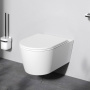 C8F1701MWSC Func подвесной унитаз 54 см FlashClean с сиденьем микролифт, бел мат C8F1701MWSC Func подвесной унитаз 54 см FlashClean с сиденьем микролифт, бел мат