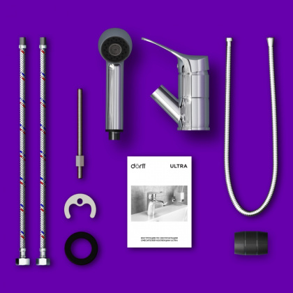 D5000000 Ultra Смеситель Для кухни с вытяжным изливом D5000000 Ultra Смеситель Для кухни с вытяжным изливом