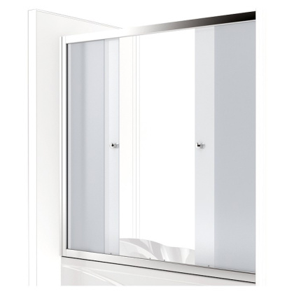 Шторка для ванны Aquanet AQ5 150, узорчатое стекло