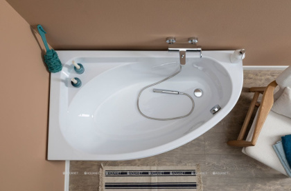 Акриловая ванна Aquanet Mia 140x80 246496 Акриловая ванна Aquanet Mia 140x80 246496