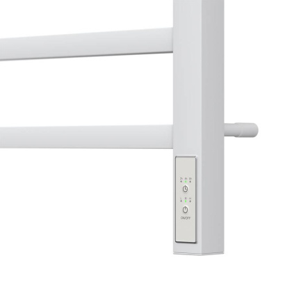 Полотенцесушитель электрический Point Вега PN71858W П9 500x800, диммер справа, белый Полотенцесушитель электрический Point Вега PN71858W П9 500x800, диммер справа, белый