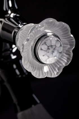 Смеситель для умывальника высокий, Camelia хром_Комплект