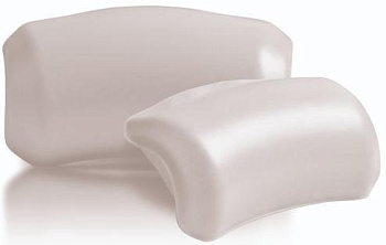 Подголовник Eka, 14х6х25, белый, EW