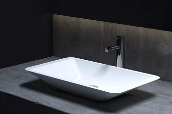 Раковина Salini CALLISTA 107 1101107GRH S-Sense покраска по RAL снаружи, накладная, глянцевая Раковина Salini CALLISTA 107 1101107GRH S-Sense покраска по RAL снаружи, накладная, глянцевая