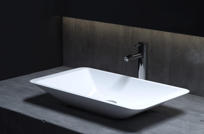 Раковина Salini CALLISTA 107 1101107GRH S-Sense покраска по RAL снаружи, накладная, глянцевая Раковина Salini CALLISTA 107 1101107GRH S-Sense покраска по RAL снаружи, накладная, глянцевая