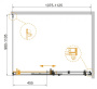 STYLUS-SOFT-AH-1-160/100-C-Cr Душевой уголок STYLUS-SOFT-AH-1-160/100-C-Cr Душевой уголок