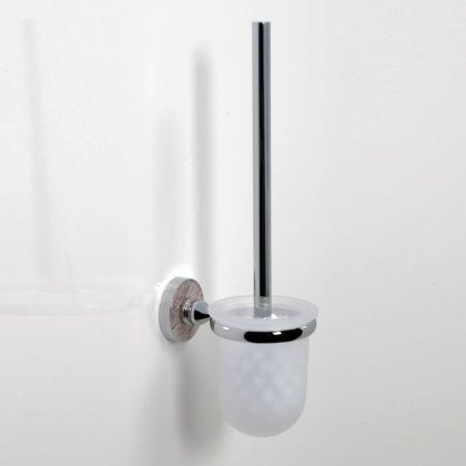 Щетка для унитаза Nau подвесная, 9,8х37,8х14 см, хром, K-7727