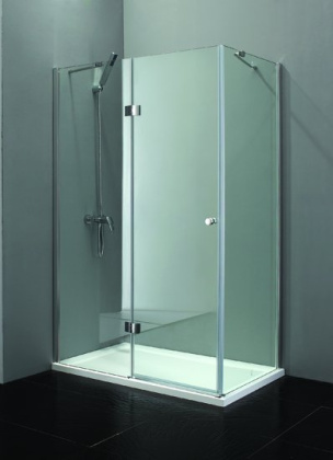 VERONA-W-AH-1-90/80-P-Cr-L Душевой уголок Условные размеры, мм: 900x800x1950 Габариты с диапазоном регулировок, мм:(880-900)x(780-800)x1950 Ширина входа, мм:550 