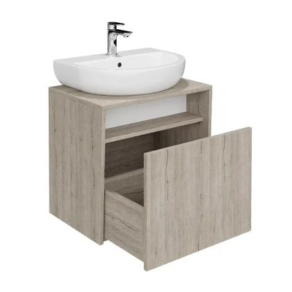 Тумба PRO подвесная 1 ящик 60, дуб Орегон PRO.60.1\OAK.O Тумба PRO подвесная 1 ящик 60, дуб Орегон PRO.60.1\OAK.O