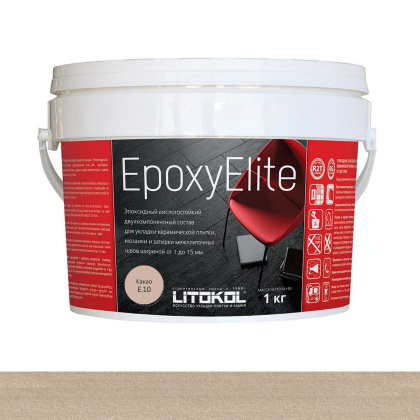 Затирка эпоксидная EPOXYELITE E.10 Какао  1кг Затирка эпоксидная EPOXYELITE E.10 Какао  1кг