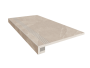 Комплект (Ступень TE01 (33x120) непол. (прямоугол. бортик) с насечками + Подступенок (14,5x120))