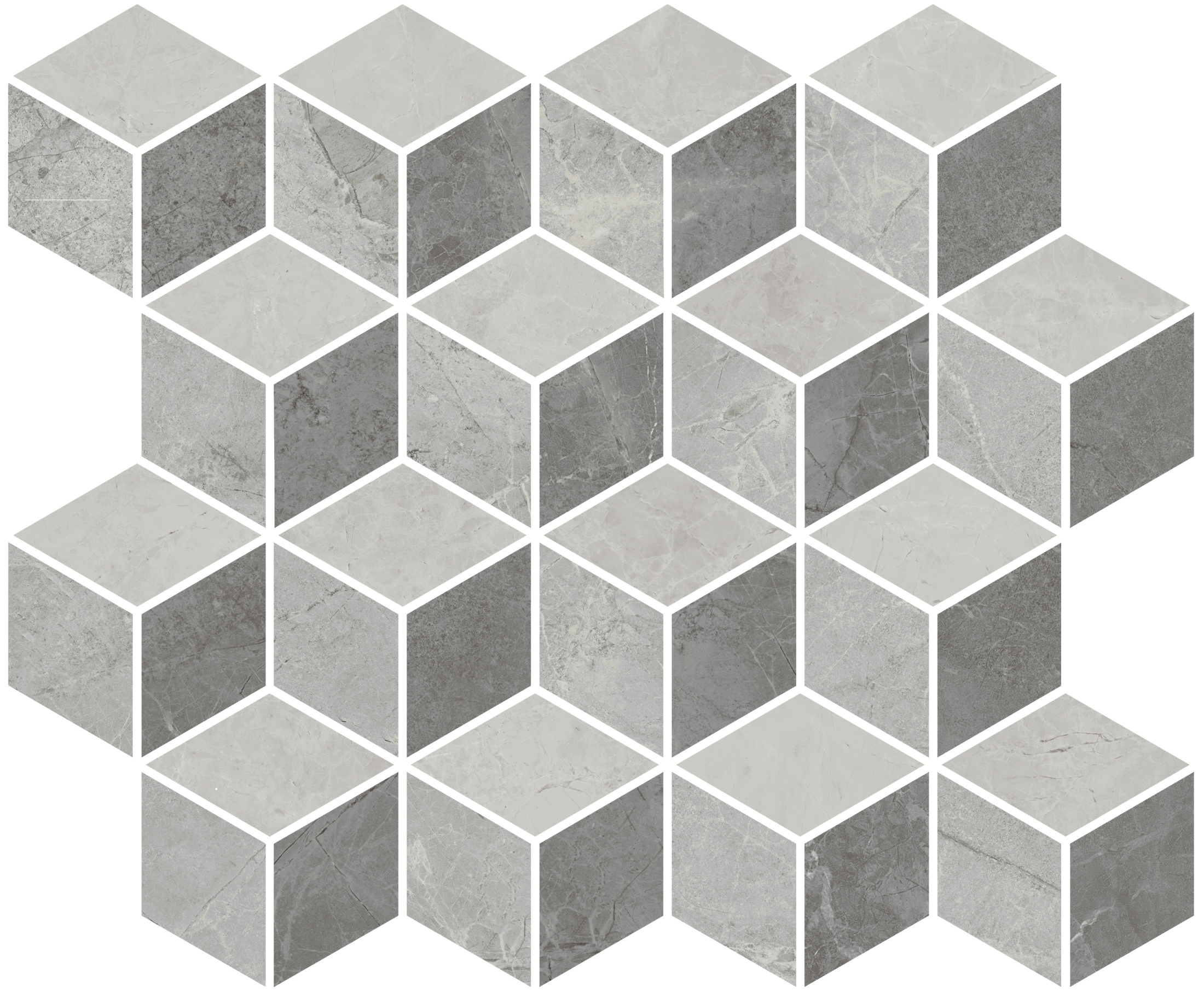 Декор Риальто 2 мозаичный глянцевый 45x37,5x1