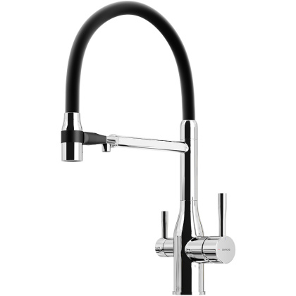 Смеситель для кухни SANCOS Garda с возможностью подключения фильтра для воды, цвет хром, арт. SC4009CH