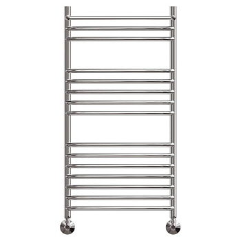 Полотенцесушитель водяной Point Альфа PN05150SP П14 500x1000 с полкой, хром Полотенцесушитель водяной Point Альфа PN05150SP П14 500x1000 с полкой, хром