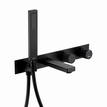 Смеситель ABBER Rund AF8730B для ванны скрытого монтажа, черный матовый Смеситель ABBER Rund AF8730B для ванны скрытого монтажа, черный матовый