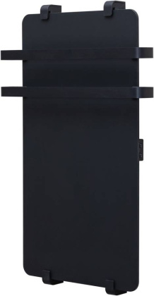 Полотенцесушитель электрический Allen Brau Infinity 120x44 с рейлингом 2.0 и креплением, черный матовый Полотенцесушитель электрический Allen Brau Infinity 120x44 с рейлингом 2.0 и креплением, черный матовый